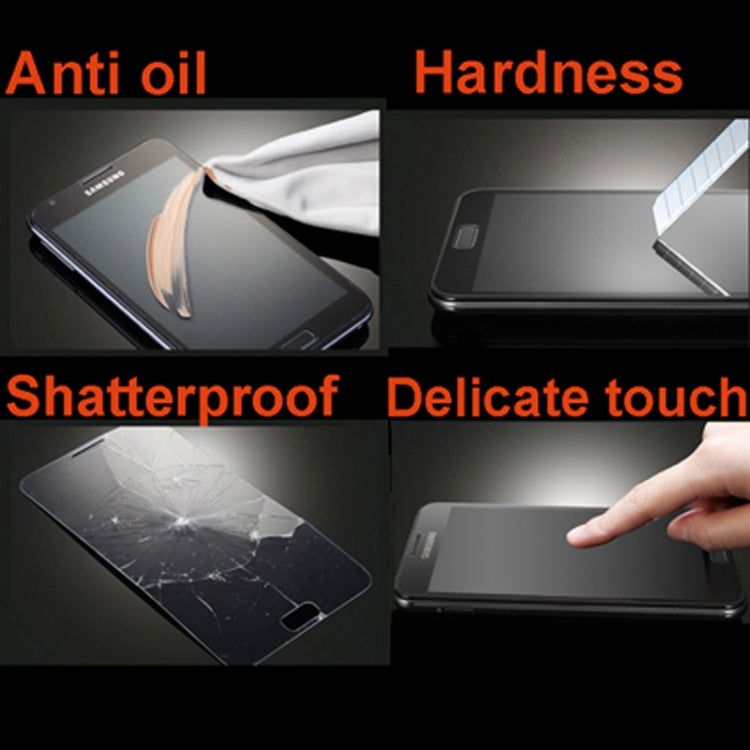 0.4mm 9H+ Surface Hardness 2.5D Explosion-proof Tempered Glass Film for Galaxy Tab 3 7.0 / P3200