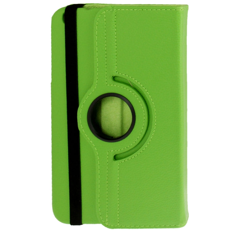 Étui rotatif à 360 degrés en cuir texturé Litchi avec support pour Galaxy Tab 3 (8.0) / T3110 / T3100 / T315