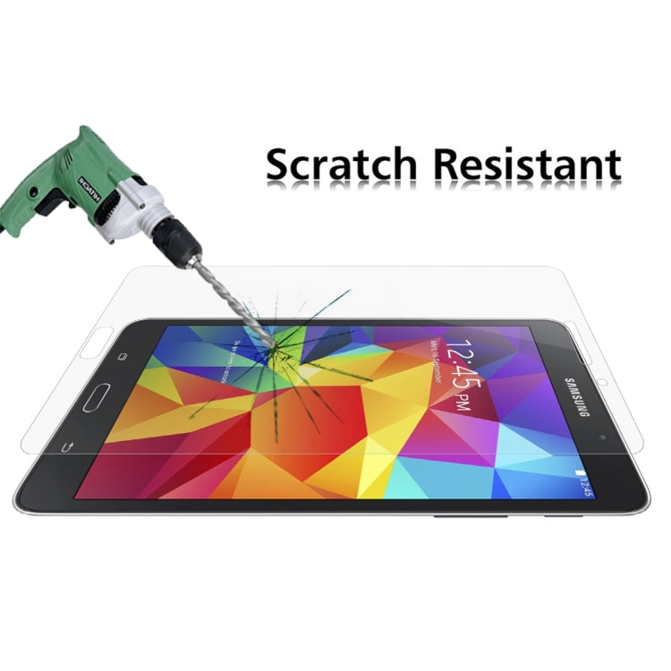 0.4mm 9H+ Surface Hardness 2.5D Explosion-proof Tempered Glass Film for Galaxy Tab 4 7.0 / T230 / T231 / T235, For T230