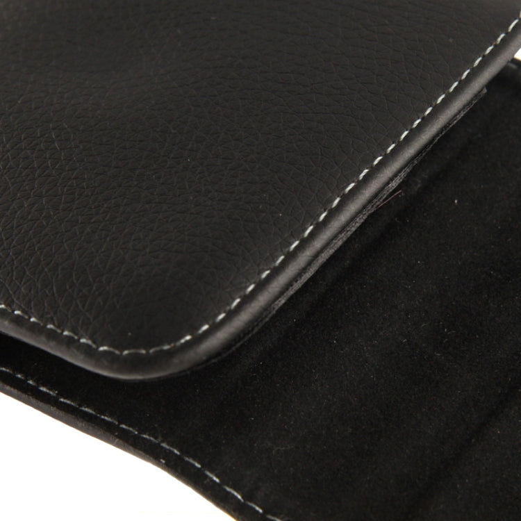 Litchi Texture Vertical Insertion Leather Case with Belt Clip for Galaxy Mega 6.3 / i9200