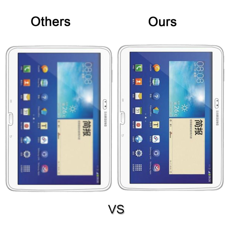 75 PCS 0.4mm 9H+ Surface Hardness 2.5D Explosion-proof Tempered Glass Film for Galaxy Tab 3 10.1 / P5200, For P5200