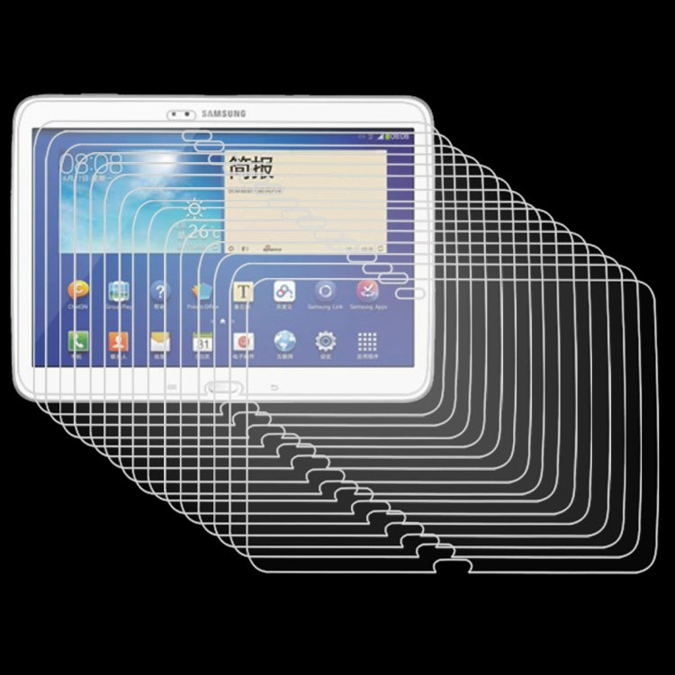 75 PCS 0.4mm 9H+ Surface Hardness 2.5D Explosion-proof Tempered Glass Film for Galaxy Tab 3 10.1 / P5200, For P5200