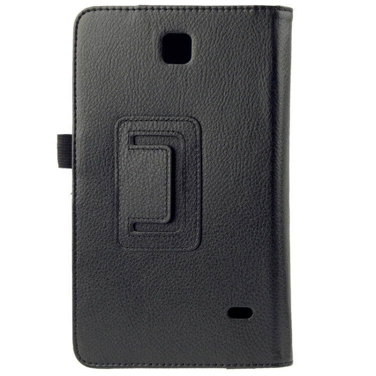 Litchi Texture Flip Leather Case with Holder for Galaxy Tab 4 7.0 / T230 / T231 / T235