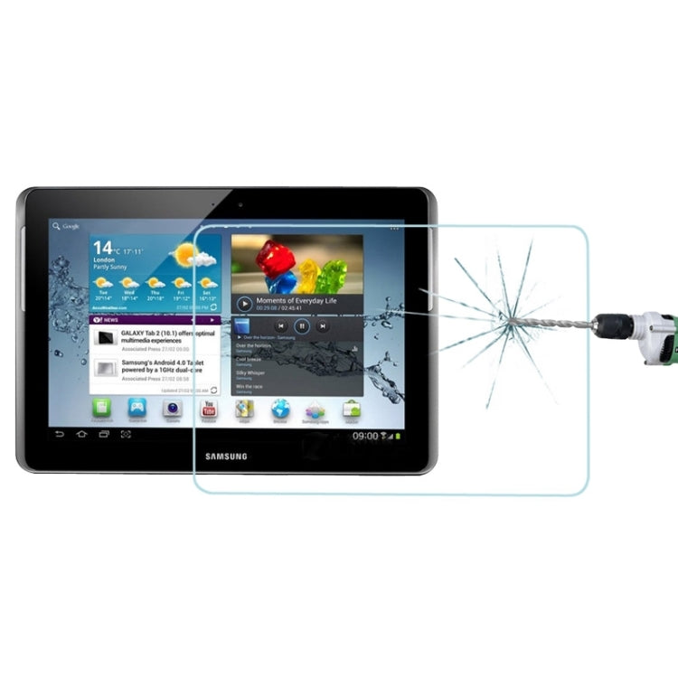 Film en verre trempé 2,5D 0,4 mm, dureté de surface 9H+, pour Galaxy Tab 2 / P5100, pour P5100