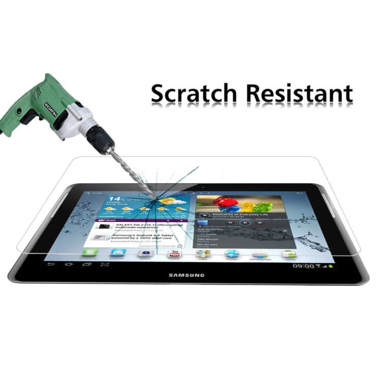 Film en verre trempé 2,5D 0,4 mm, dureté de surface 9H+, pour Galaxy Tab 2 / P5100, pour P5100