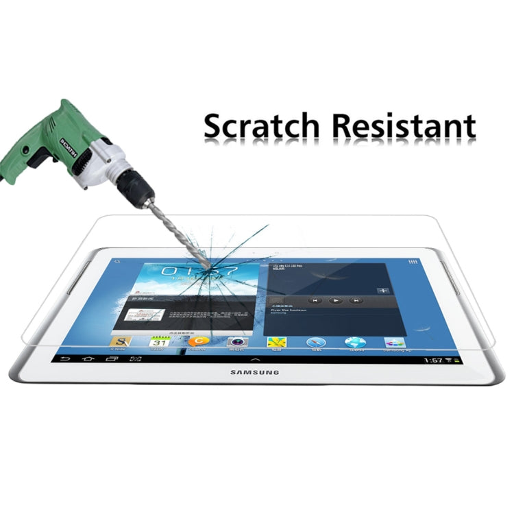 Film en verre trempé 2,5D 0,4 mm, dureté de surface 9H+, pour Galaxy Note 10.1 / N8000, pour N8000