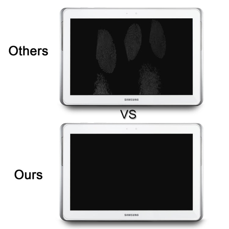Film en verre trempé 2,5D 0,4 mm, dureté de surface 9H+, pour Galaxy Note 10.1 / N8000, pour N8000