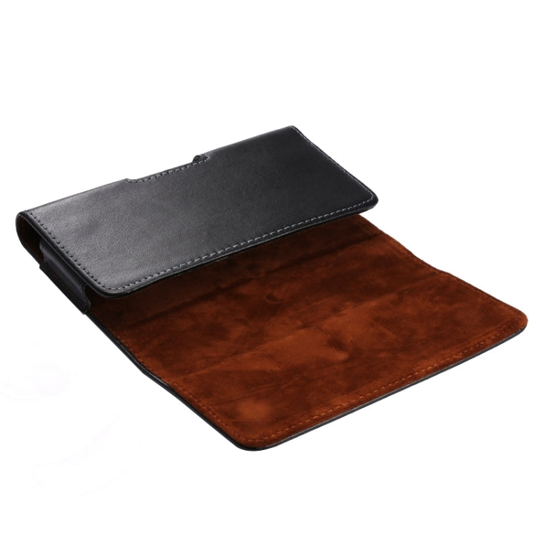 Sac banane universel horizontal en cuir avec attelle dorsale