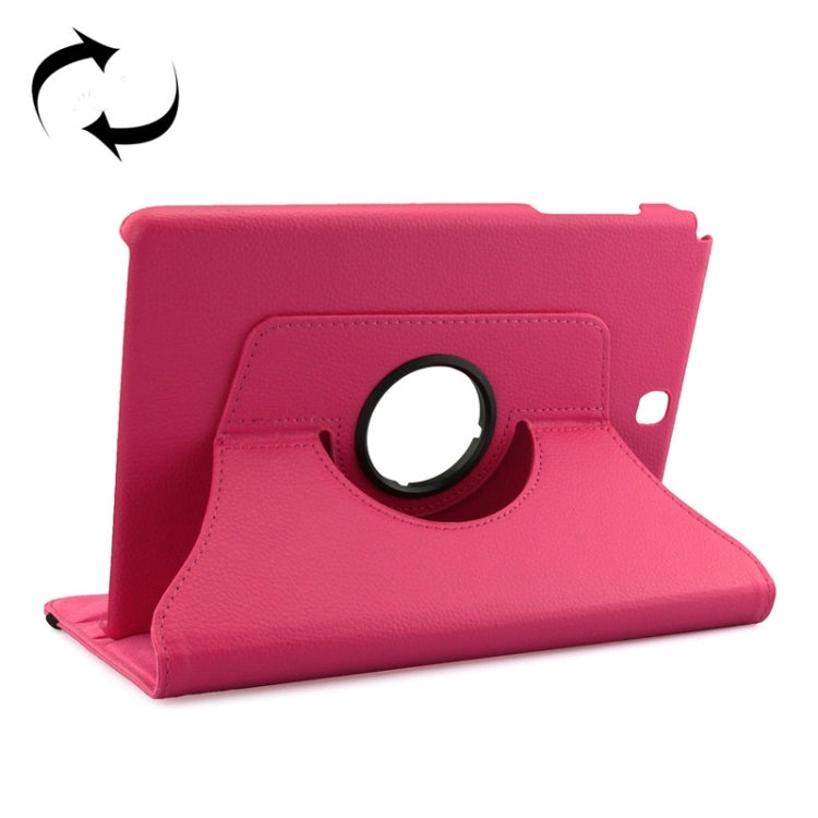 Litchi Texture 360 Degree Rotating Leather Protective Case with Holder for Galaxy Tab A 9.7 / P550 / T550