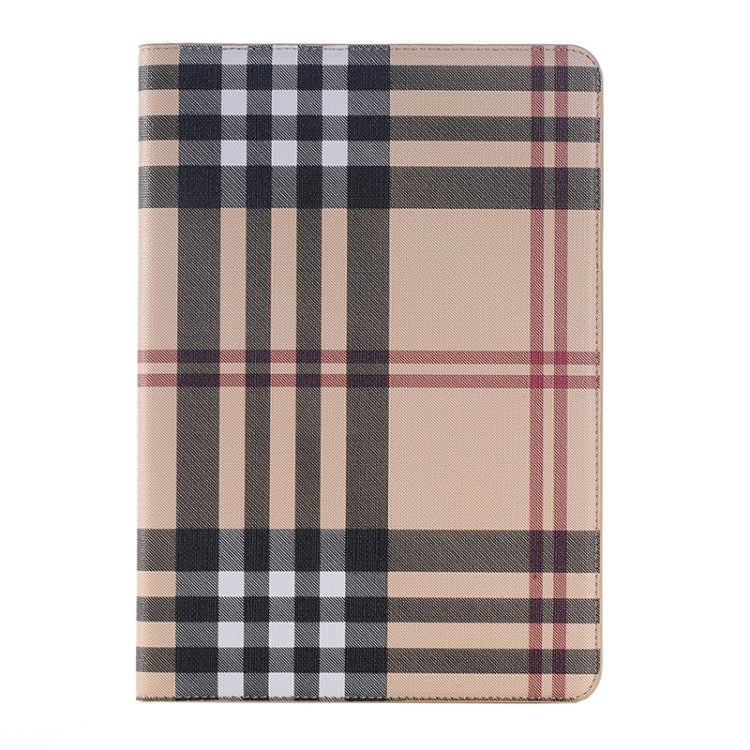 Plaid Pattern Leather Case with Holder & Card slots & Wallet for Galaxy Tab A 9.7 4G LTE / T555, S-SCS-3938A, S-SCS-3938B, S-SCS-3938C