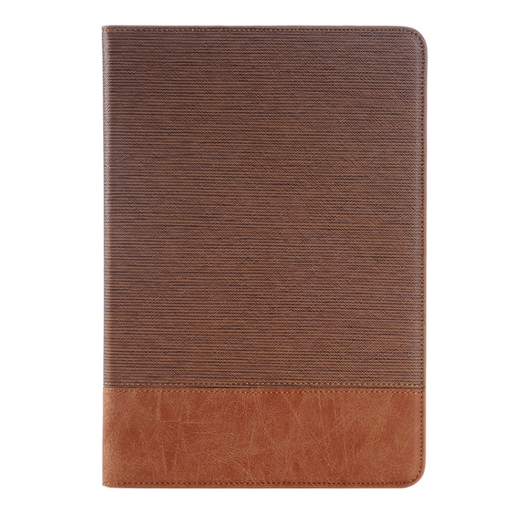 Étui en cuir texturé croisé avec support, emplacements pour cartes et portefeuille pour Galaxy Tab A 9.7 4G LTE / T555