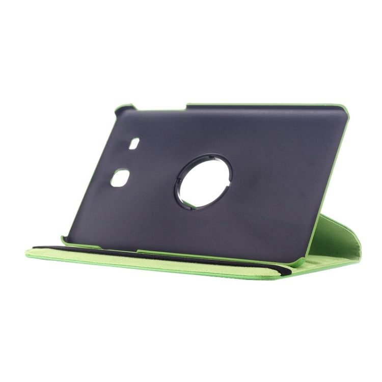Litchi Texture 360 Degree Rotation Leather Case with Multi-functional Holder for Galaxy Tab E 9.6