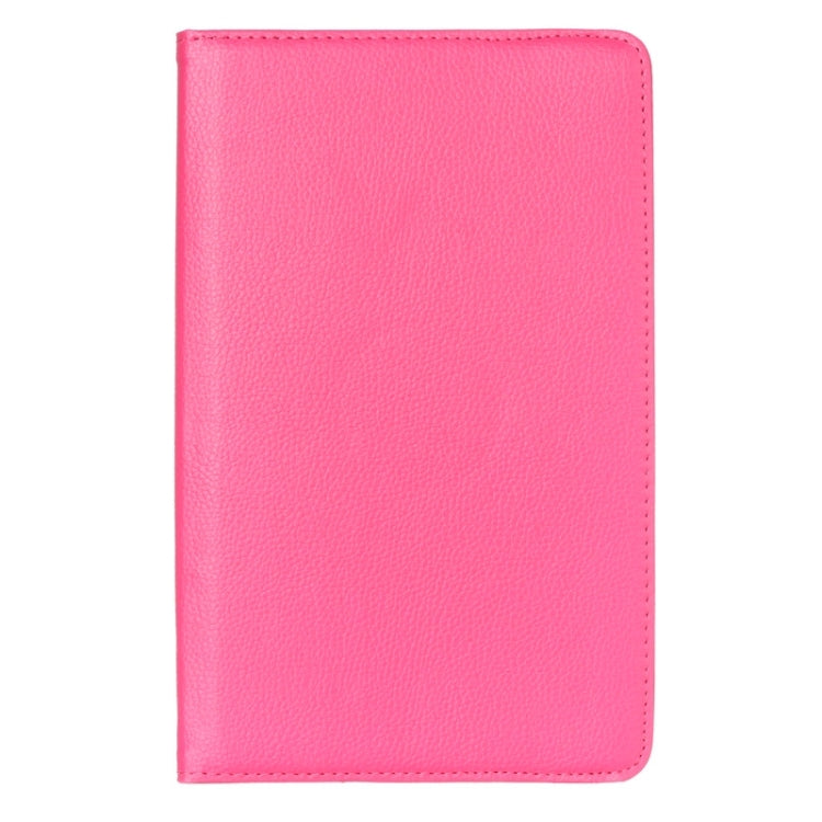 Litchi Texture 360 Degree Rotation Leather Case with Multi-functional Holder for Galaxy Tab E 9.6