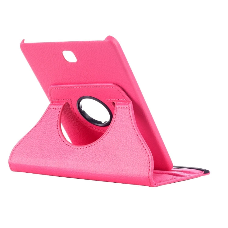 Litchi Texture 360 Degree Rotation Leather Case with multi-functional Holder for Galaxy Tab S2 8.0