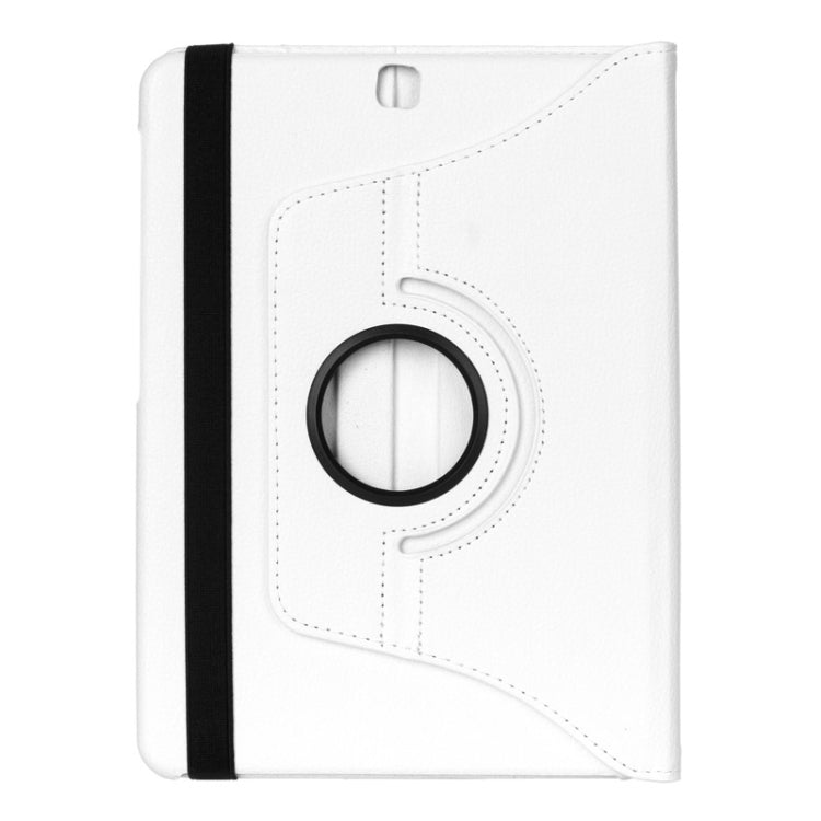 Litchi Texture 360 Degree Rotation Leather Case with multi-functional Holder for Galaxy Tab S2 9.7