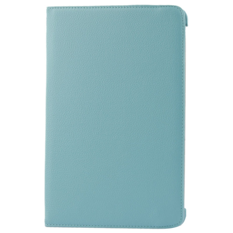 Étui rotatif à 360 degrés en cuir texturé Litchi avec support pour Galaxy Tab 2 (10.1) / P5100