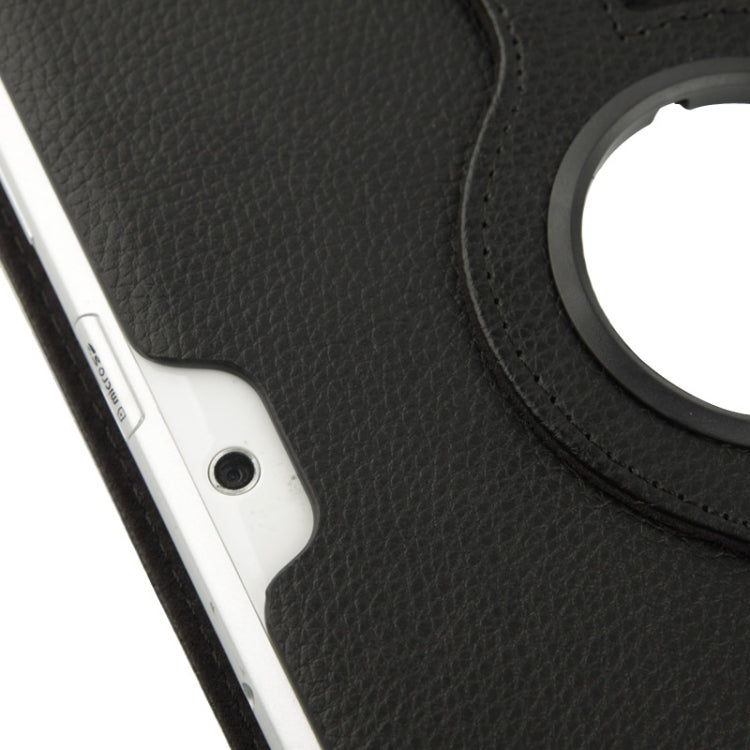 360 Degree Rotatable Litchi Texture Leather Case with Holder for Galaxy Tab 2 (10.1) / P5100