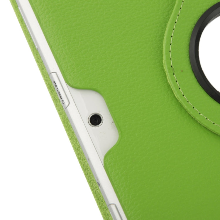 360 Degree Rotatable Litchi Texture Leather Case with Holder for Galaxy Tab 2 (10.1) / P5100