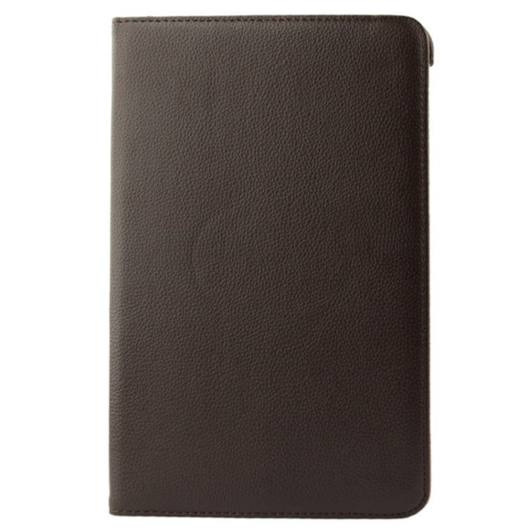 360 Degree Rotatable Litchi Texture Leather Case with Holder for Galaxy Tab 2 (10.1) / P5100
