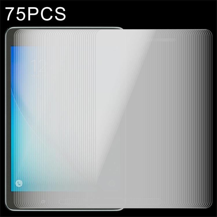 75 PCS for Galaxy Tab A 8.0 / T350 / T355 0.4mm 9H+ Surface Hardness 2.5D Explosion-proof Tempered Glass Film, For Galaxy Tab A 8.0