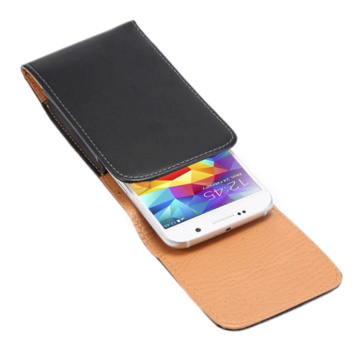 Crazy Horse Texture Vertical Flip Leather Case / Waist Bag with Back Splint and for iPhone X  & Galaxy S5 / G900 & S7 / G935