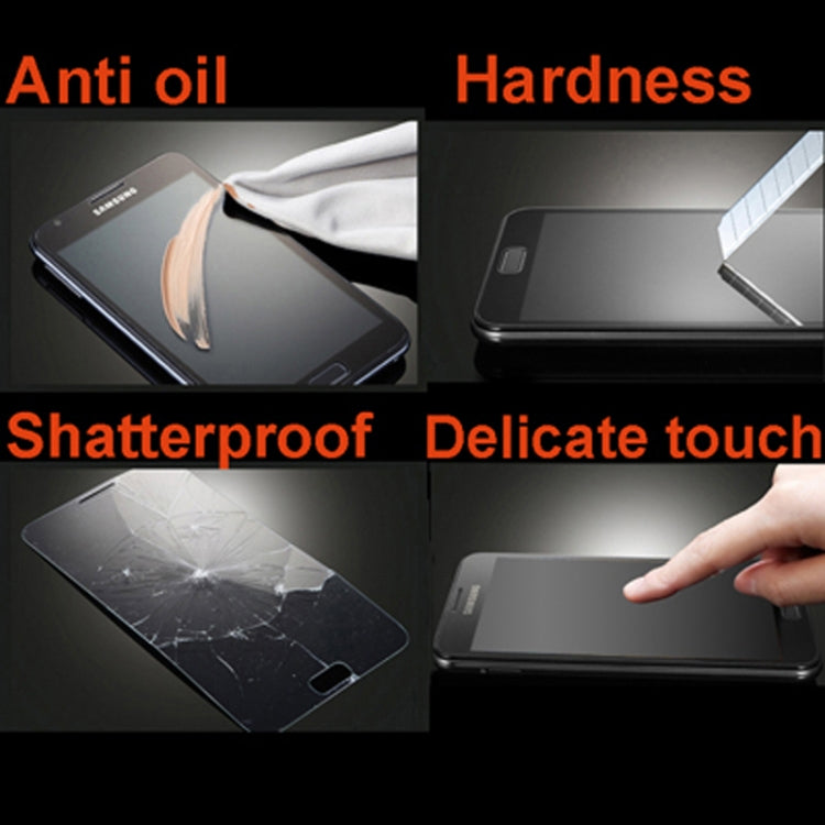 0.4mm 9H+ Surface Hardness 2.5D Explosion-proof Tempered Glass Film for Galaxy Tab 4 8.0 / T330 / T331 / T335