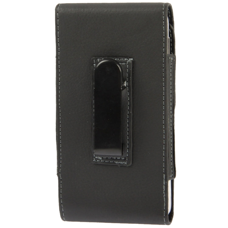 Étui en cuir à rabat vertical avec clip ceinture pour Galaxy S5 / G900