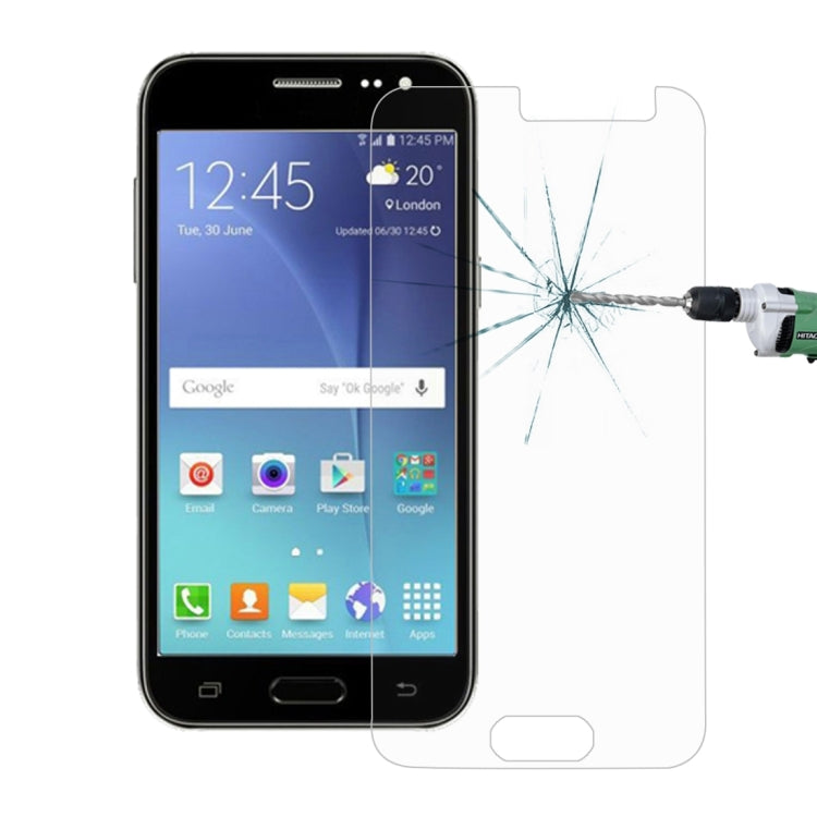 10 PCS for Galaxy J2 / J200 0.26mm 9H Surface Hardness 2.5D Explosion-proof Tempered Glass Screen Film, 10pcs
