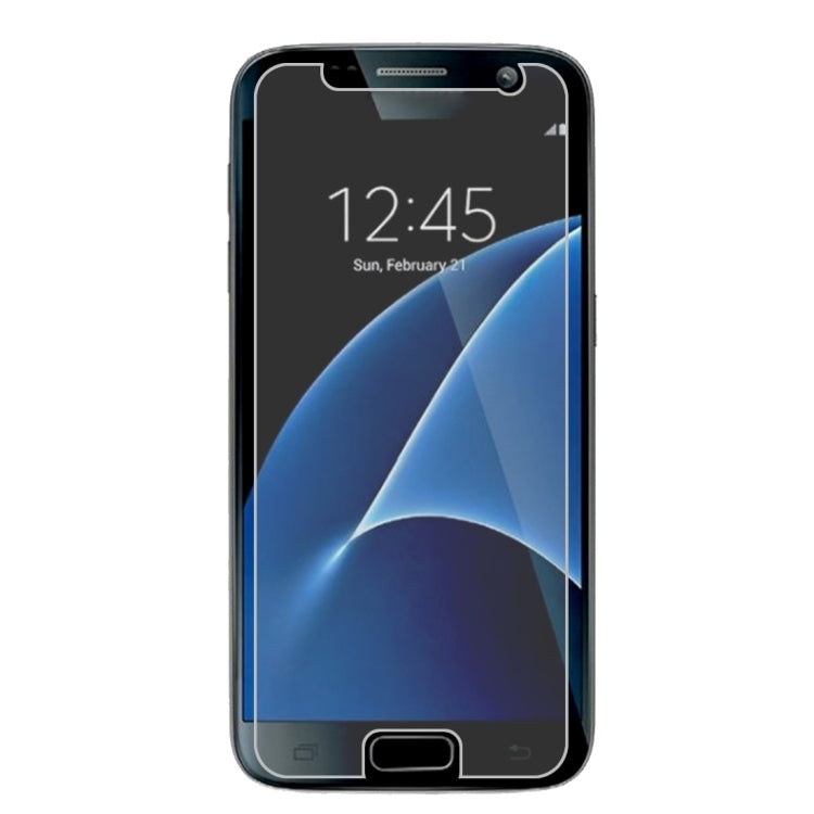 Lot de 10 films de protection en verre trempé antidéflagrant 2,5D pour Galaxy S7 / G930, 0,26 mm, dureté 9H, non plein écran