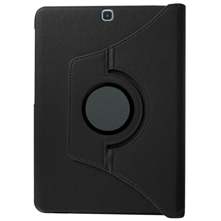 Litchi Texture Horizontal Flip Solid Color Leather Case with 360 Degrees Rotation Holder for Galaxy Tab S2 9.7 / T815