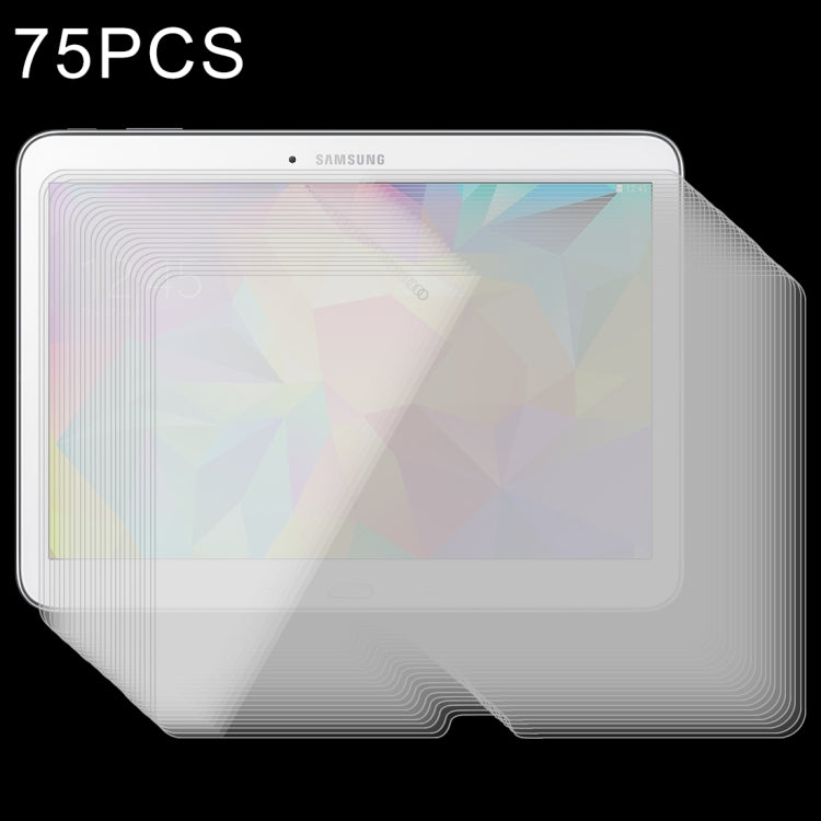 75 PCS 0.4mm 9H+ Surface Hardness 2.5D Explosion-proof Tempered Glass Film for Galaxy Tab 4 10.1 / T530 / T531 / T535, For T530
