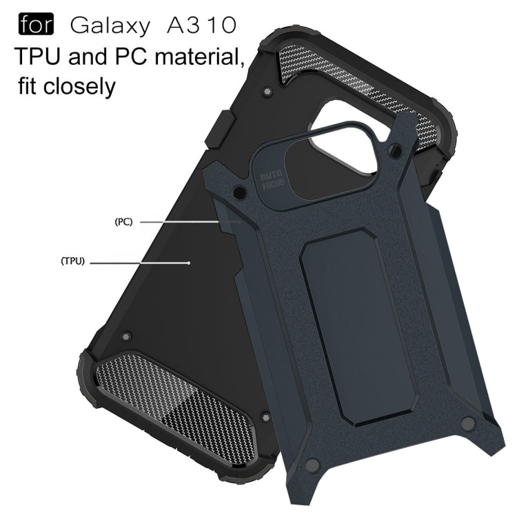 For Galaxy A3 (2016) / A310 Tough Armor TPU + PC Combination Case, For Galaxy A3 (2016) / A310