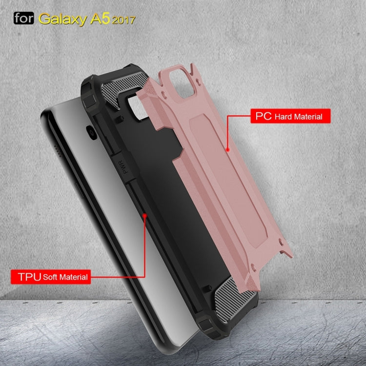 For Galaxy A5 (2017) / A520 Tough Armor TPU + PC Phone Case, For Galaxy A5 (2017) / A520