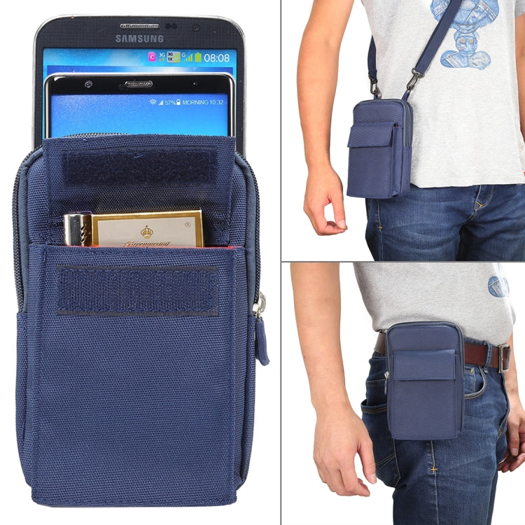 Universal Smartphone Wallet Pouch With Card Slots And Carry Strap