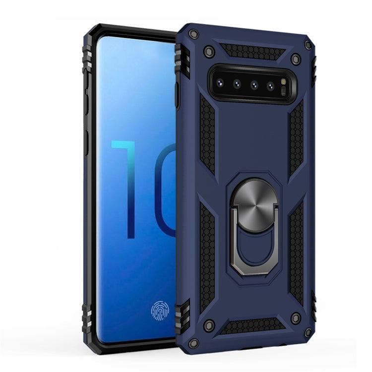 Sergeant Armor Shockproof TPU + PC Protective Case for Galaxy S10, with 360 Degree Rotation Holder