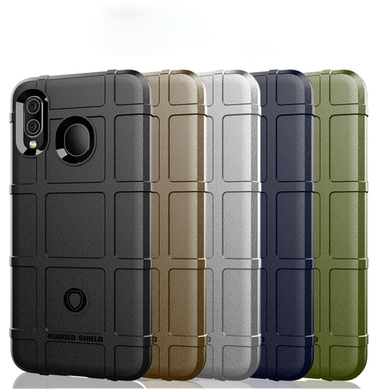 Shockproof Rugged  Shield Full Coverage Protective Silicone Case for Galaxy A20, For Galaxy A20