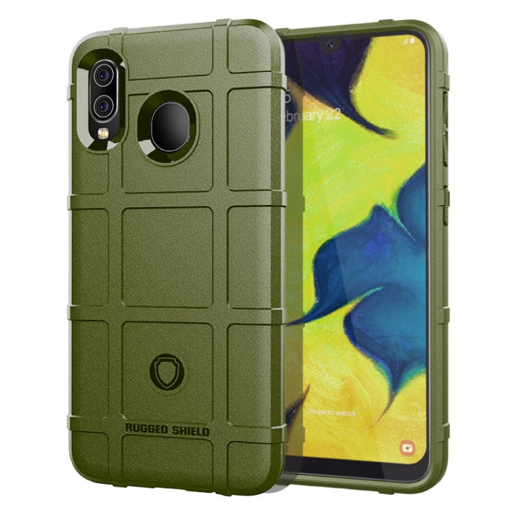Shockproof Rugged  Shield Full Coverage Protective Silicone Case for Galaxy A20, For Galaxy A20