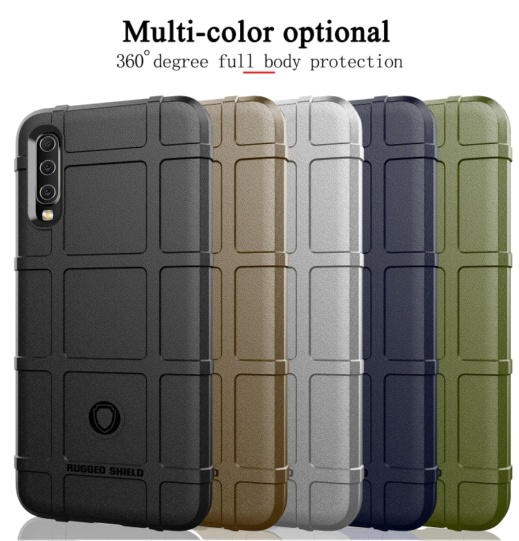 Shockproof Rugged  Shield Full Coverage Protective Silicone Case for Galaxy A50, For Galaxy A50