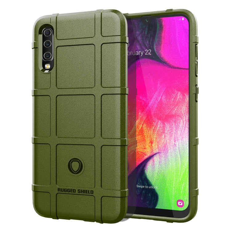 Shockproof Rugged  Shield Full Coverage Protective Silicone Case for Galaxy A70, For Galaxy A70
