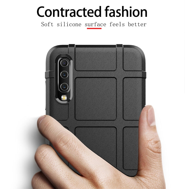 Shockproof Rugged  Shield Full Coverage Protective Silicone Case for Galaxy A70, For Galaxy A70