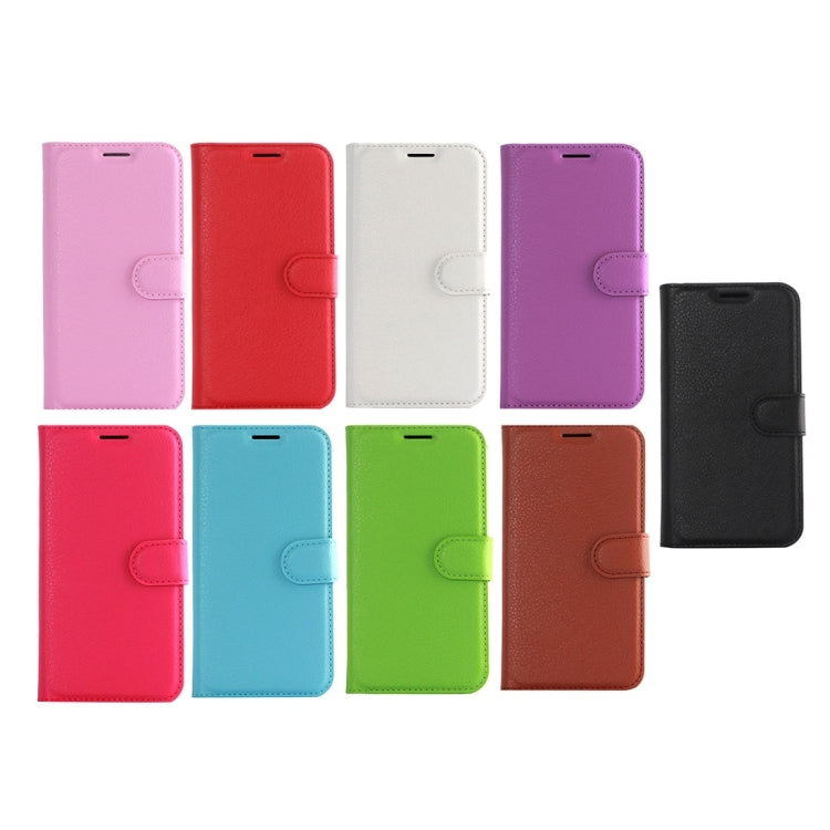 For Galaxy S6 / G920 Litchi Texture Horizontal Flip Leather Case with Holder & Card Slots & Wallet, For Galaxy S6