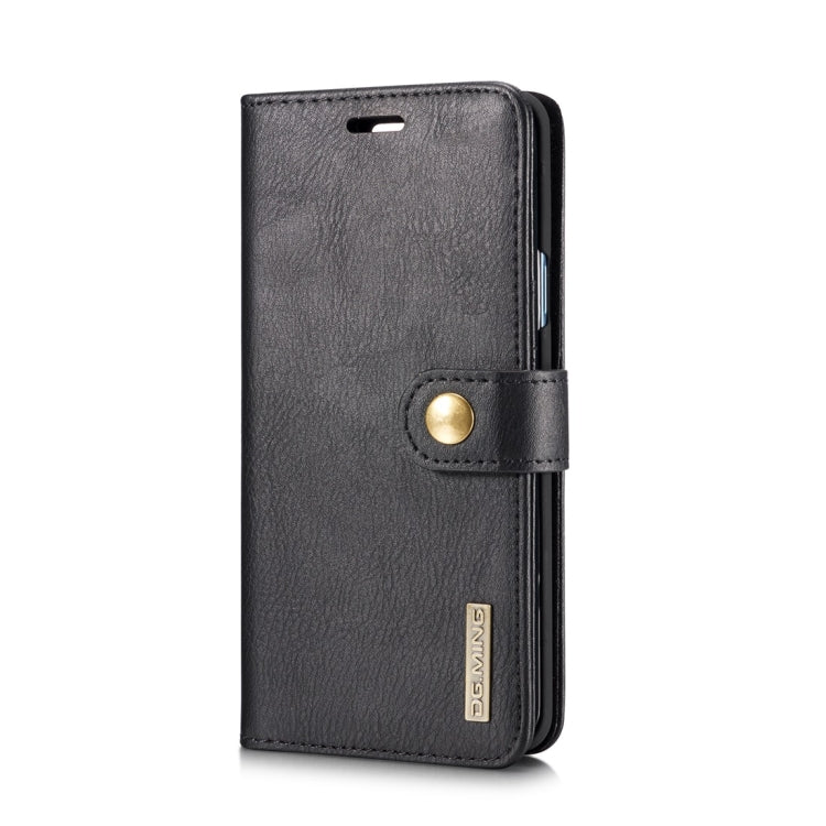 DG.MING for Galaxy S9+ Crazy Horse Texture Horizontal Flip Detachable Magnetic Protective Case with Holder & Card Slots & Wallet, Galaxy S9+