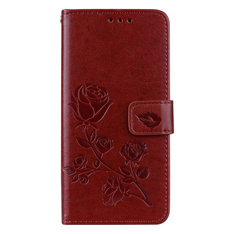 For Galaxy S9 Rose Embossed Horizontal Flip Environmental PU Leather Case with Holder & Card Slots & Wallet