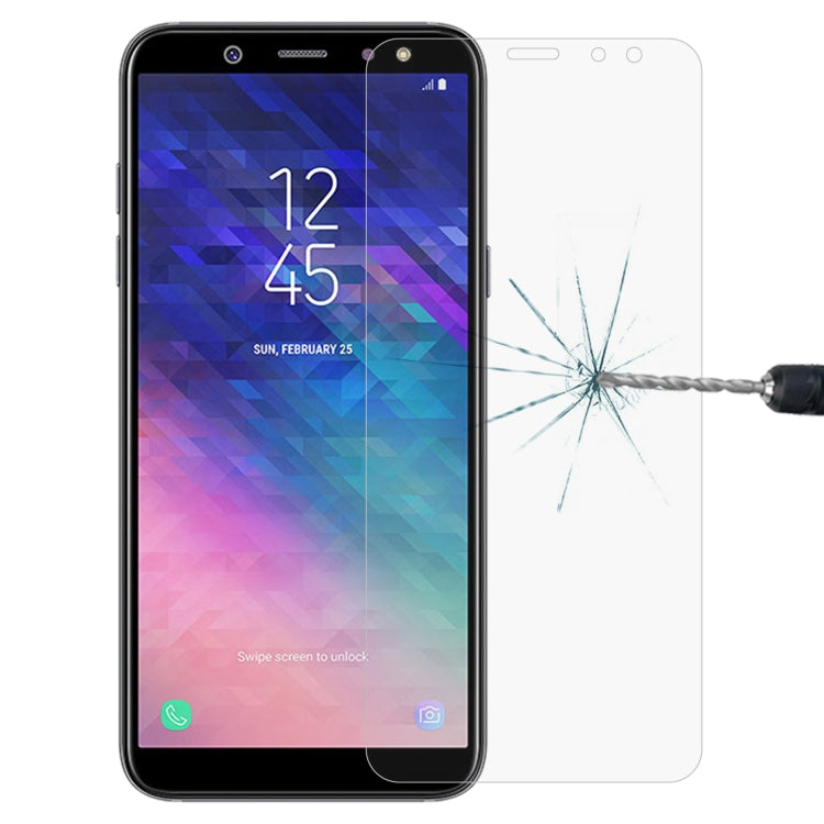 Film en verre trempé 0,26 mm 9H 2,5D pour Galaxy A6 (2018) (1 pièce)