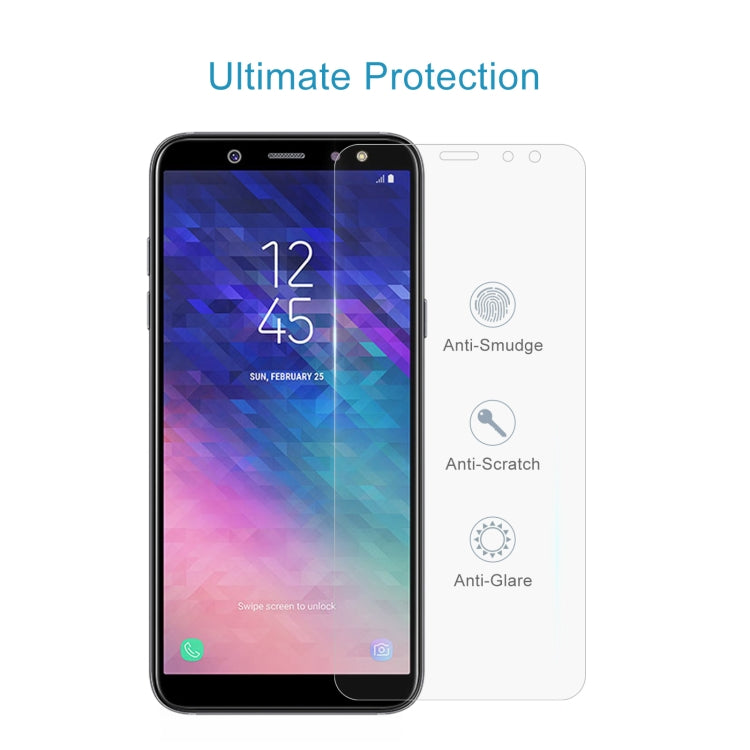 Film en verre trempé 0,26 mm 9H 2,5D pour Galaxy A6 (2018) (1 pièce)