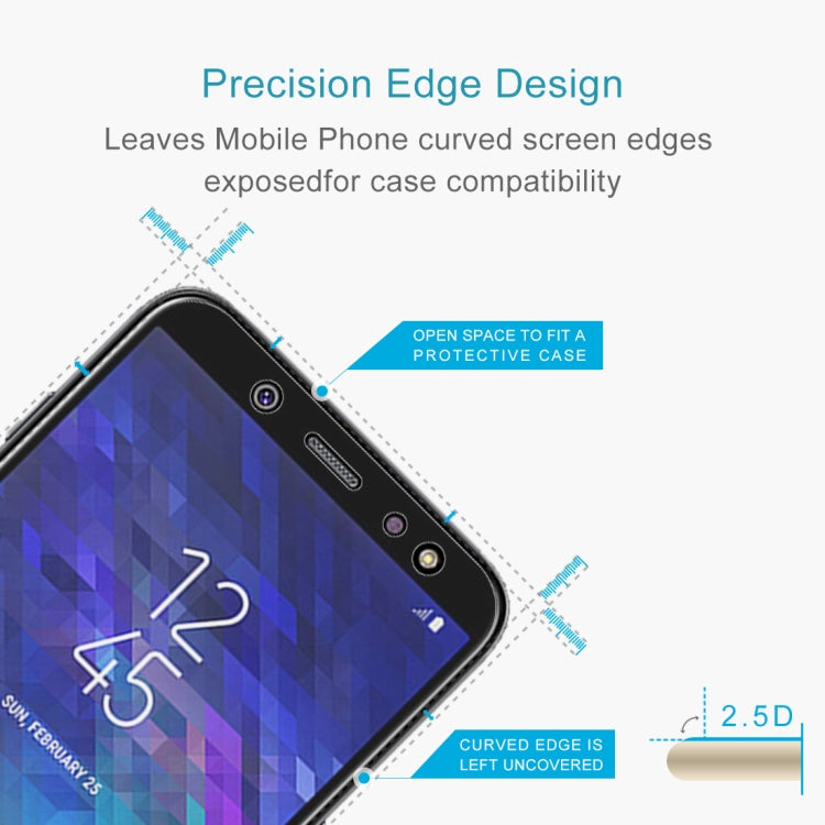 Film en verre trempé 0,26 mm 9H 2,5D pour Galaxy A6+ (2018), pour Galaxy A6+ (2018) (1 pièce)