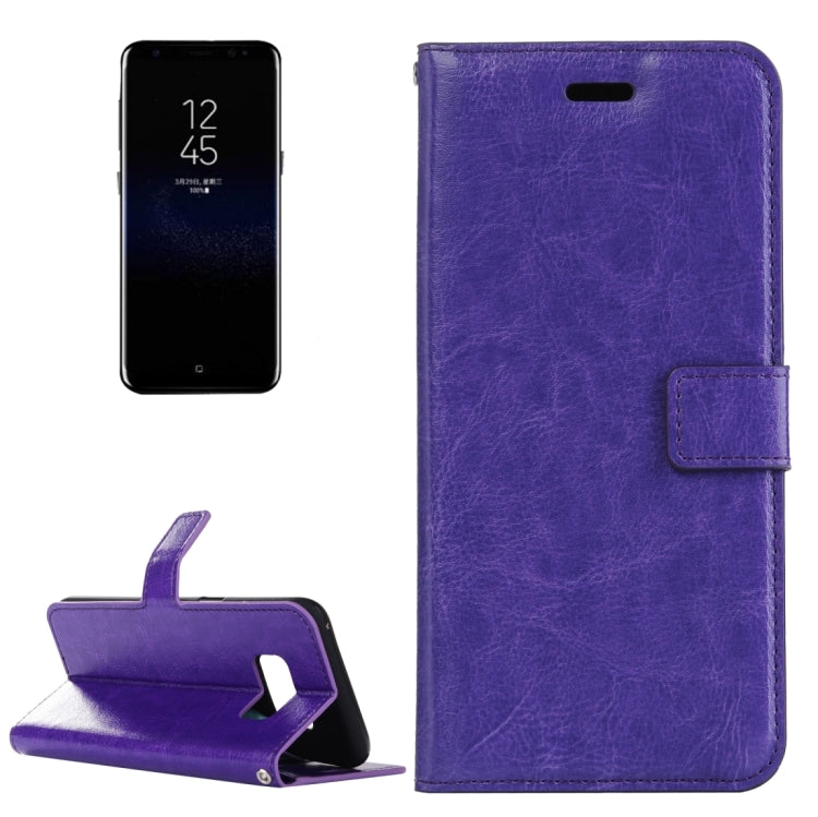 For Galaxy S8 Retro Crazy Horse Texture Horizontal Flip Leather Case with Holder & Card Slots & Wallet & Photo Frame & Lanyard, For Galaxy S8 Retro, For Samsung Galaxy S8 Retro, Galaxy S8 Retro