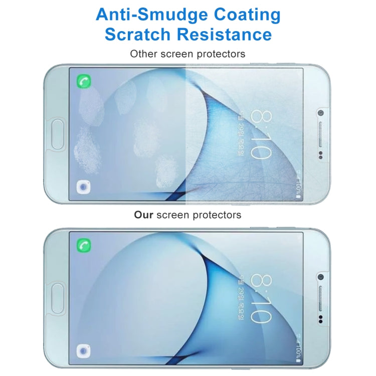 Film en verre trempé 0,26 mm 9H 2,5D pour Galaxy A8 (2016) (1 pièce)