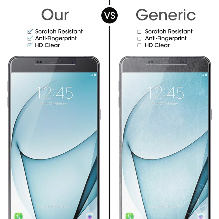 Film en verre trempé 0,26 mm 9H 2,5D pour Galaxy A9 Pro (2016), pour Galaxy A9 Pro (2016) (1 pièce)