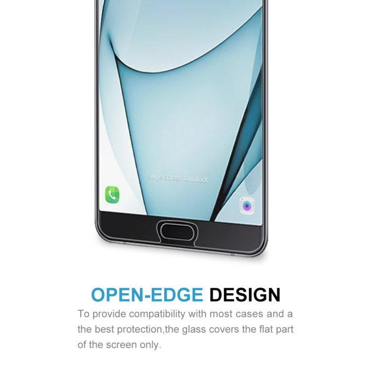 Film en verre trempé 0,26 mm 9H 2,5D pour Galaxy A9 Pro (2016), pour Galaxy A9 Pro (2016) (1 pièce)